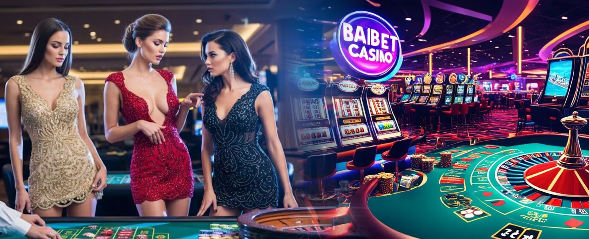 Dynamic online casino environment with various games