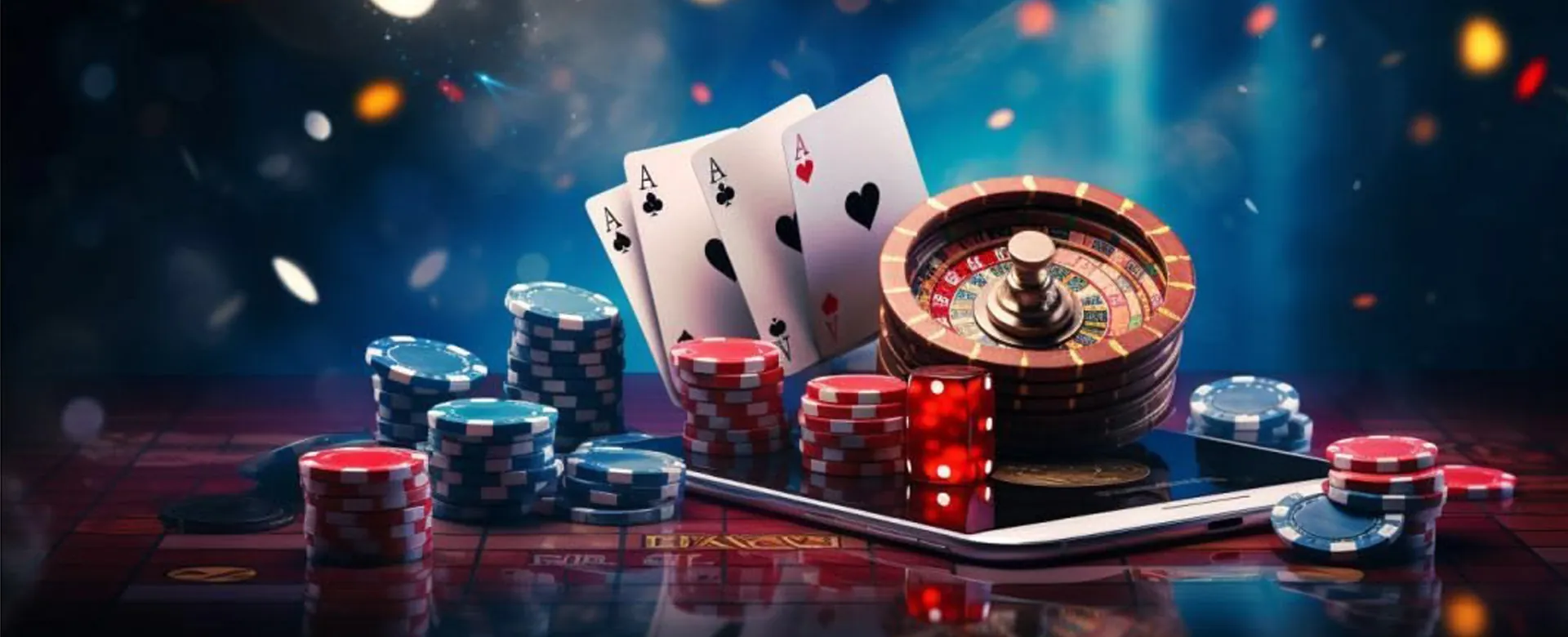yy777.com Login Register - Dynamic online casino background with vibrant lights and game elements
